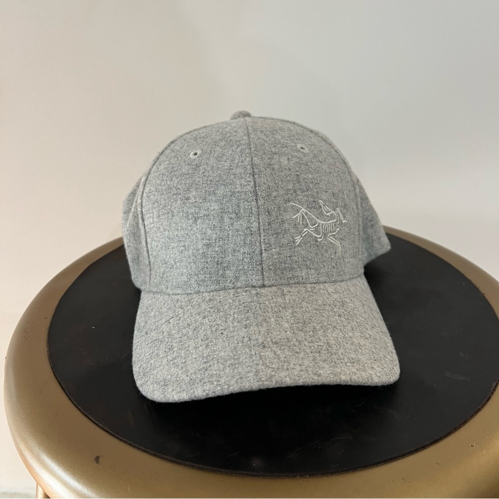 Arc’tryx Gray Wool Baseball Hat
